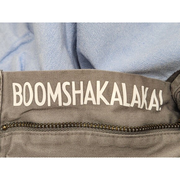 Chubbies Shorts Men's 34 Gray 5.5" Cotton Chino Elastic Waist Stretch Beach - Picture 7 of 8